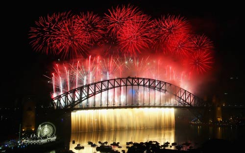 Màn trình diễn pháo hoa tuyệt đẹp ở cầu cảng Sydney - 7