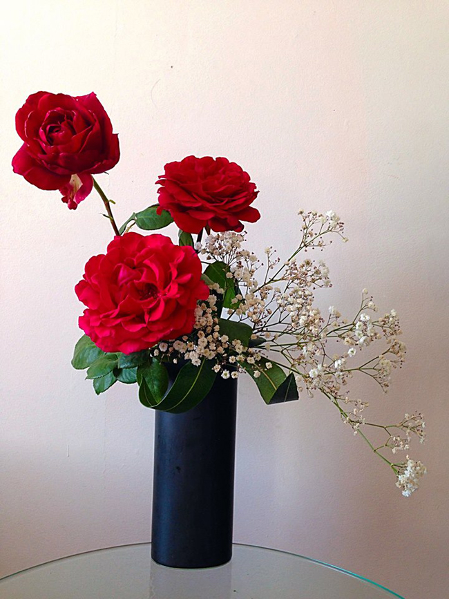 Những lọ hoa hồng của chị gửi tặng đến chị em nhân ngày 20/10.
