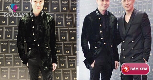 Quang Vinh đẹp như tài tử dự sự kiện Balmain x H&M