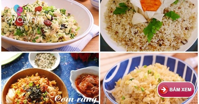 Món ngon cuối tuần: 4 món cơm rang đơn giản, rẻ tiền mà ngon cho cuối tuần