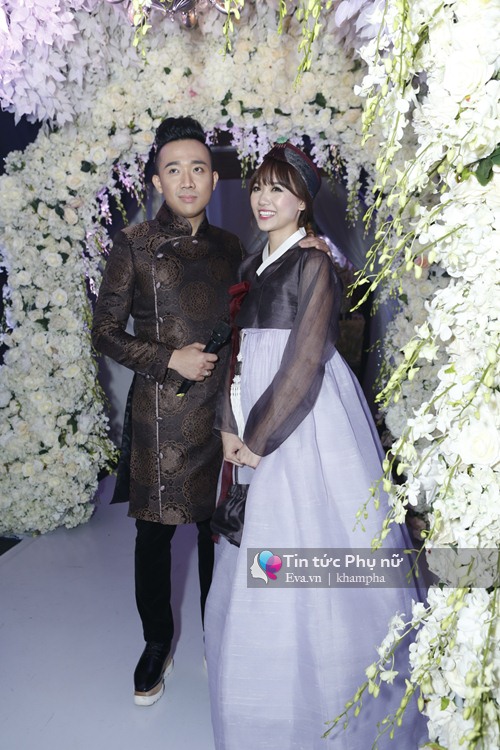 Trấn Thành - Hari Won mặc trang phục dân tộc Việt - Hàn, rưng rưng nước mắt - 1