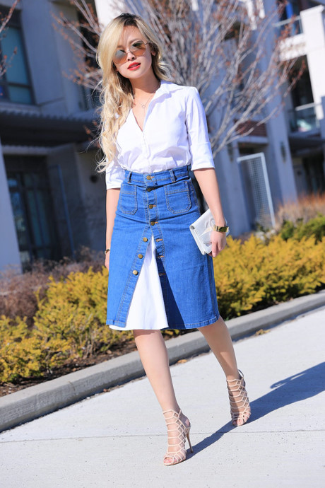 4 cách tận dụng triệt để một chiếc áo sơ mi dáng dài khôn ngoan như sao Việt - 18