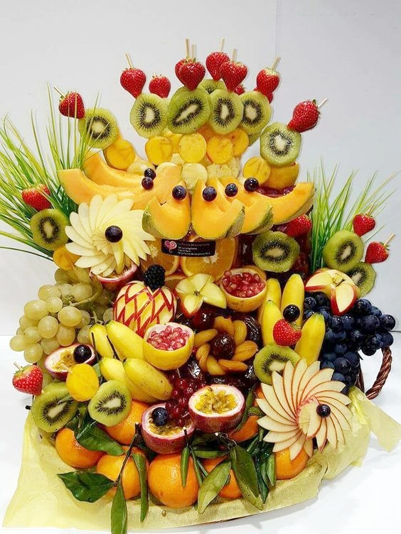 Các ý tưởng hấp dẫn để mẹ bày mâm cỗ hoa quả cho bé đón Trung thu - 7