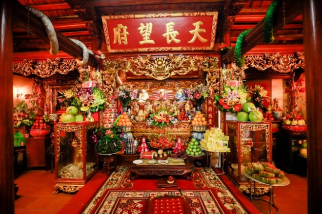 Phủ thờ Tổ nghiệp 1.000m² toàn đồ cổ của Vượng râu không thua kém phủ của Hoài Linh - 3