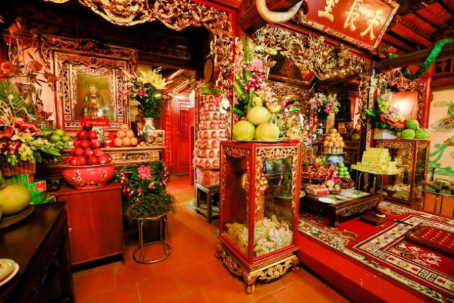 Phủ thờ Tổ nghiệp 1.000m² toàn đồ cổ của Vượng râu không thua kém phủ của Hoài Linh - 4