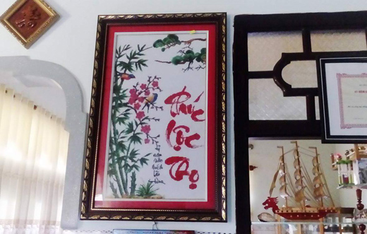 Ông bố Việt thêu tranh nhanh đẹp hơn cả vợ và con gái khiến chị em amp;#34;ngả nónamp;#34; bái phục - 11