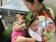 Tin tức - Bé 7 tháng bị bỏ rơi ở nhà nghỉ, nữ cảnh sát cho bú ngay tại trụ sở công an
