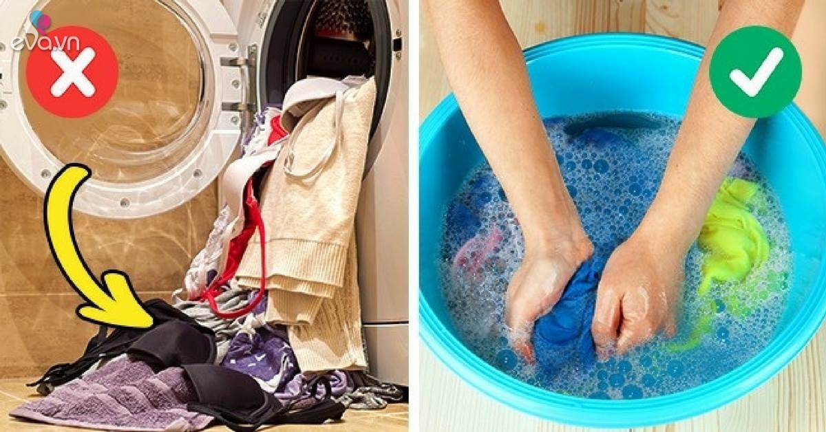 cách giặt quần áo bằng máy giặt