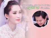 Làng sao - Lời nói "đốn tim" của chồng Hoa hậu Thu Thảo khiến vợ không ngăn được nước mắt