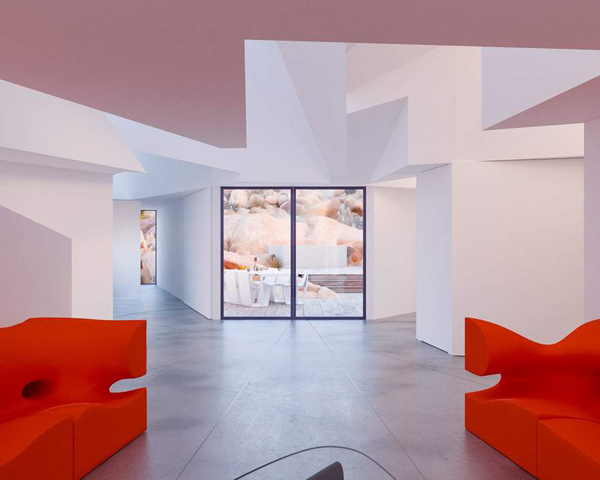 Lóa mắt trước ngôi nhà container như hoa nở giữa sa mạc - 3