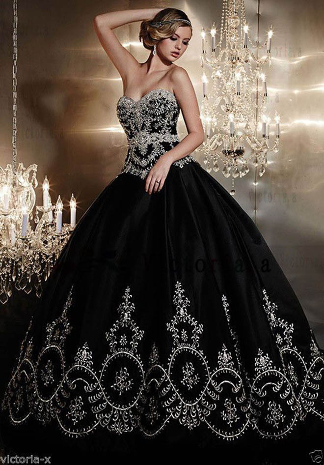 Ai bảo cô dâu không được mặc sắc đen huyền bí - 4