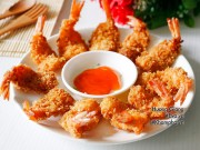 Bếp Eva - Tôm chiên xù đơn giản, dễ làm mà chồng con khen tấm tắc