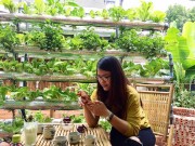 Nhà đẹp - Lạ lùng quán cà phê... rau sạch ở Buôn Ma Thuật