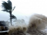 Tin tức - Tin mới áp thấp nhiệt đới: Đảo Lý Sơn đang hứng gió mạnh, Thanh Hóa-Quảng Ngãi đã có mưa to