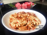 Bếp Eva - Chồng khen con thích mực sốt me chua ngọt, giòn sần sật