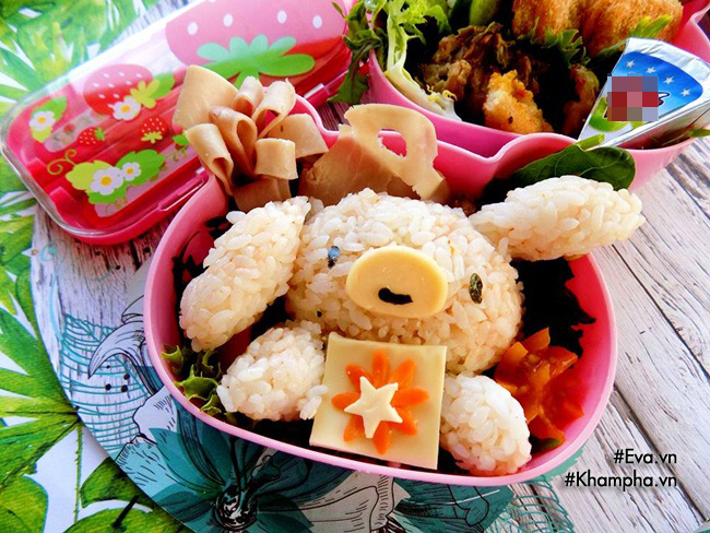 Học mẹ 5 con làm nhiều hộp cơm ngon, đẹp mắt cho con mang đến trường - 11