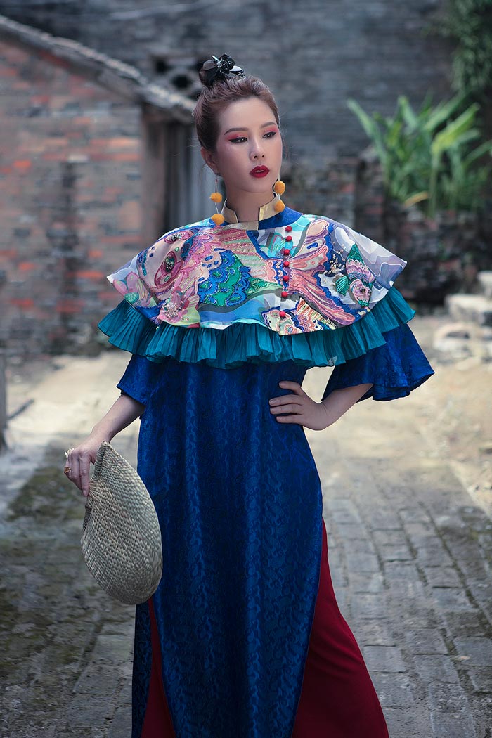 Angela Phương Trinh cực sexy đối lập Hoa hậu Thu Hoài mộng mị với áo dài - 11