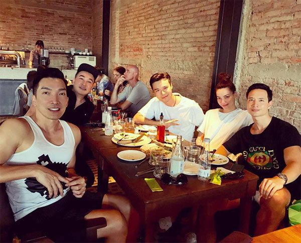 Lộ ảnh Hồ Ngọc Hà - Kim Lý vui vẻ đi ăn, xóa tin đồn rạn nứt vì cãi nhau - 4