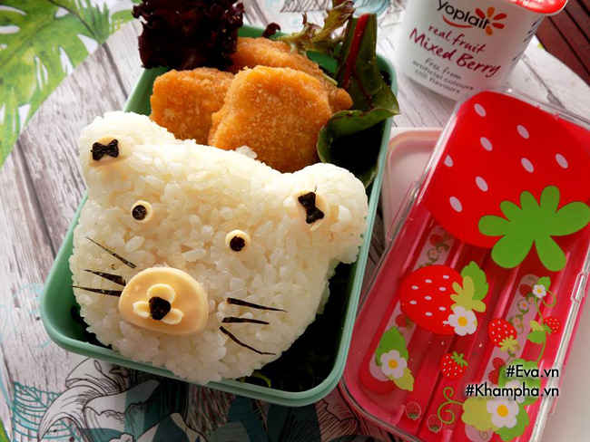 Học mẹ 5 con làm nhiều hộp cơm ngon, đẹp mắt cho con mang đến trường - 15