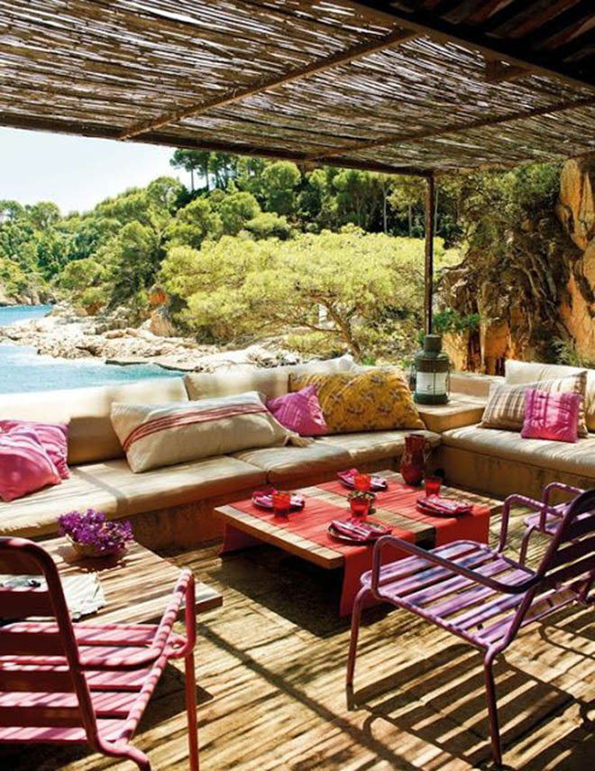 Những bàn trà ngoài trời đẹp sang-xịn-mịn - 11