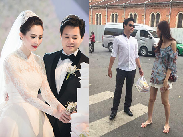 Hậu đám cưới, Hoa hậu Đặng Thu Thảo gầy gò ăn mặc luộm thuộm không ai nhận ra