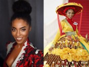 Thời trang - Người đẹp gốc Phi vừa thi Hoa hậu Hoàn vũ vừa thiết kế thời trang