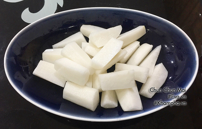 Thịt ba chỉ kho củ cải thơm ngon, mềm tan trong miệng - 3