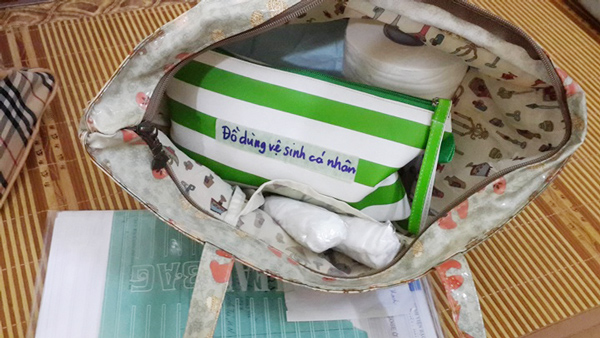 Bà mẹ sinh con lần 2 mách chiêu sắp xếp túi đồ đi đẻ vừa khoa học lại gọn nhẹ - 7