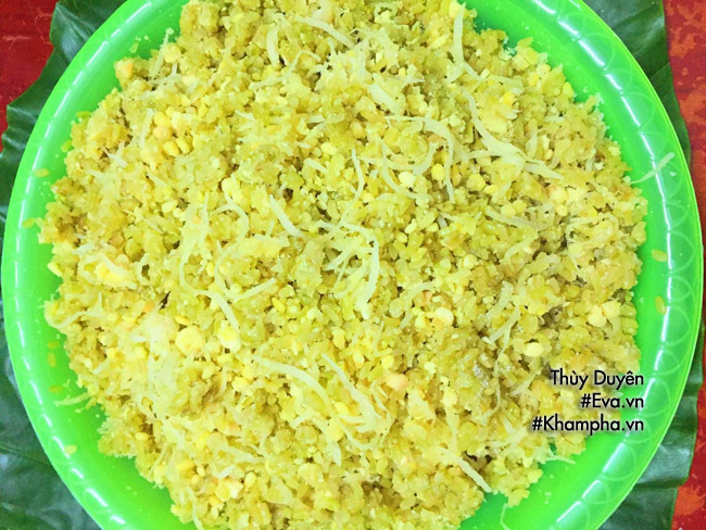 Bữa sáng dịu ngọt với xôi cốm dẻo thơm - 9