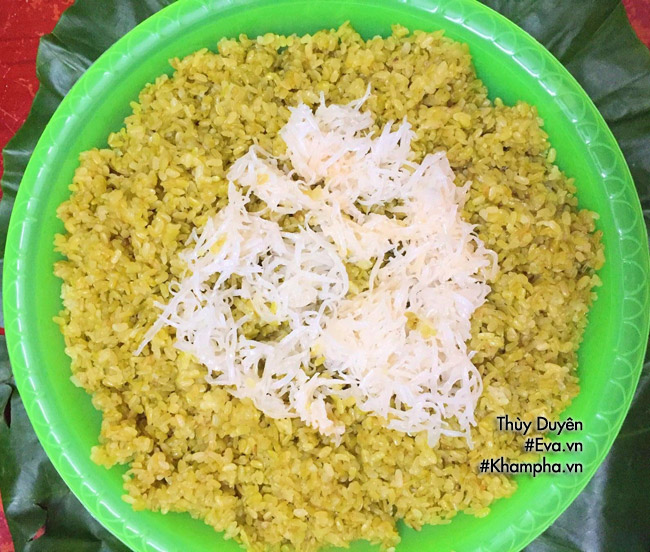 Bữa sáng dịu ngọt với xôi cốm dẻo thơm - 7