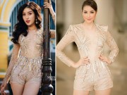 Thời trang - Làm thế nào để tránh sự cố "muốn độn thổ" vì áo liền quần giống Huyền My?