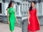 Thời trang - Đón thu rực rỡ với loạt váy đẹp miễn chê của Á hậu Lệ Hằng