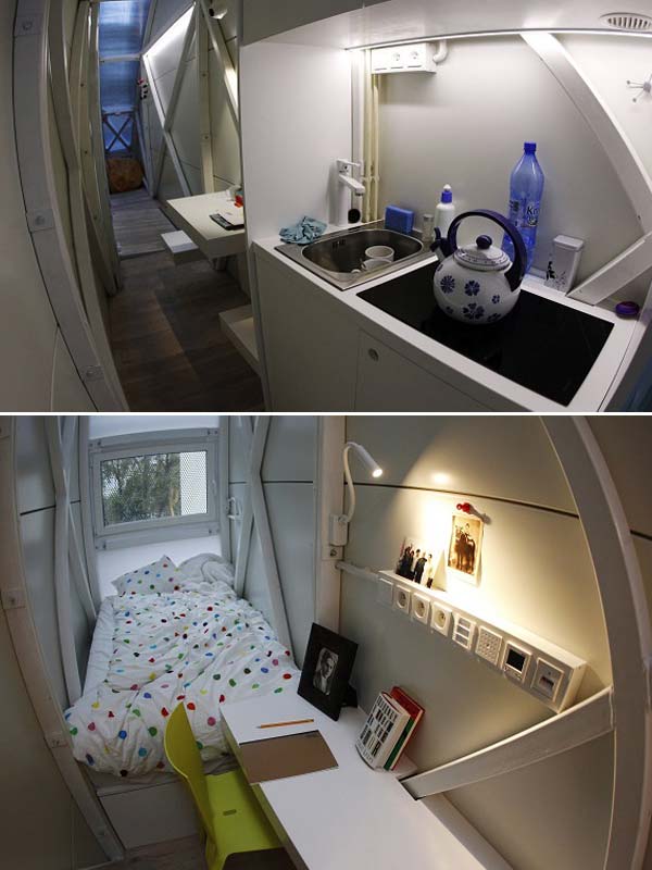 Cuộc sống chui rúc khó tin bên trong những ngôi nhà siêu nhỏ, chật chội nhất thế giới - 17