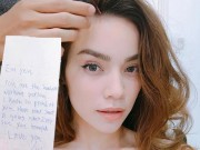 Làng sao - Sao Việt 24h: Hồ Ngọc Hà khoe thư tình của người yêu khiến fan ghen tị