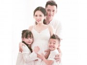 Bà bầu - Ảnh bầu lần 3 chuẩn "gia đình kiểu mẫu" của Hằng túi: Vợ xinh, con lung linh, chồng phong độ