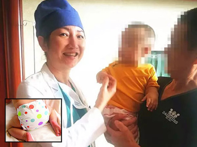 Giật mình bé 10 tháng tuổi đóng bỉm quá lâu mắc sỏi thận nghiêm trọng