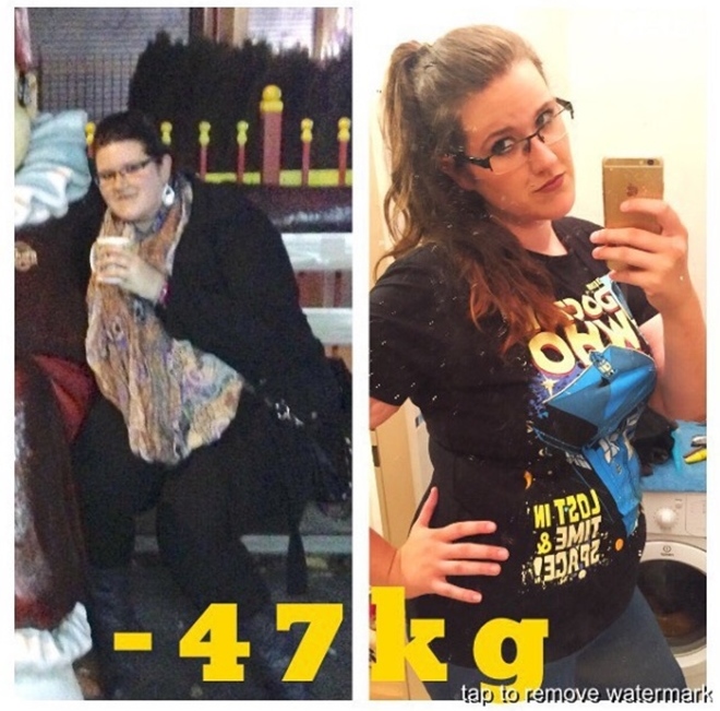 Từng nặng hơn 100kg, trong 2 năm cô gái người Đức quyết tâm giảm một nửa trọng lượng - 2