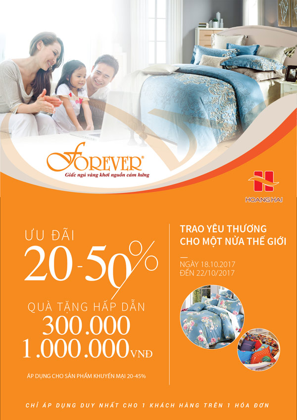 Chăn ga Hoàng Hải “Trao yêu thương cho một nửa thế giới” - 1