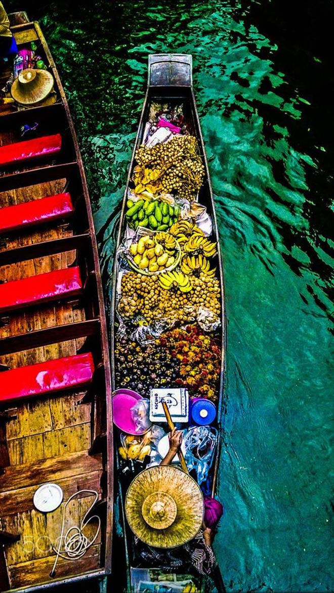 Những thuyền hoa quả đẹp lộng lẫy nơi miền sông nước - 1