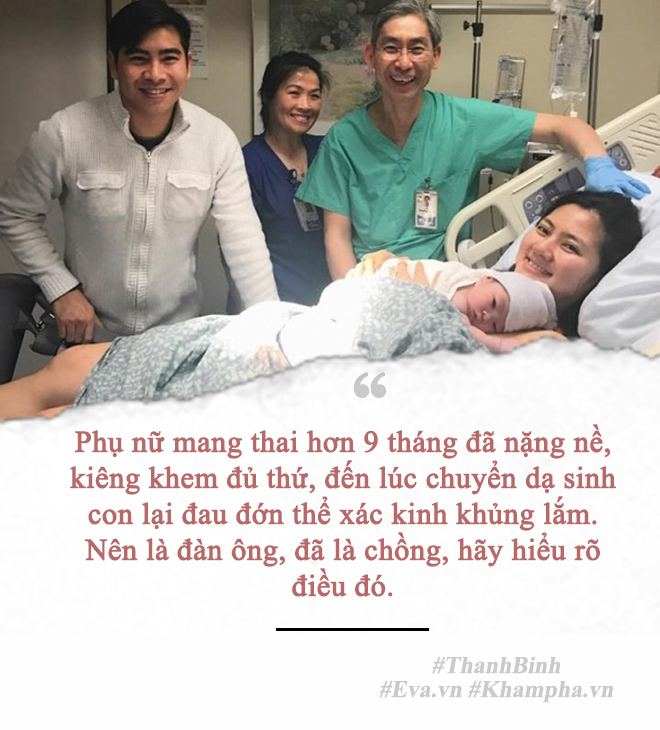 Các ông chồng showbiz thương vợ hết lòng, đặc biệt khi thấy cảnh sinh đẻ - chăm con - 9