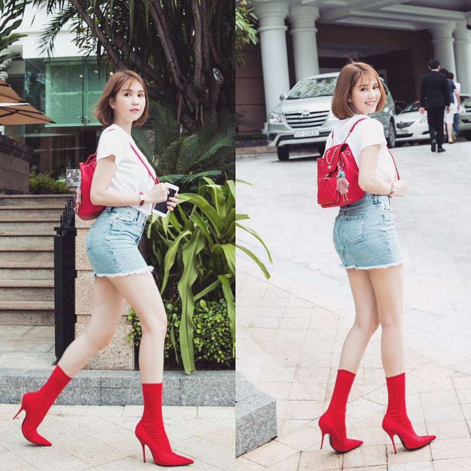 Cùng một đôi giày, Châu Bùi chất ngất còn Ngọc Trinh lại kém sang - 5