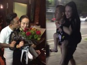 Làng sao - Tuấn Hưng lãng mạn cõng vợ trong đêm khiến fan ghen tị