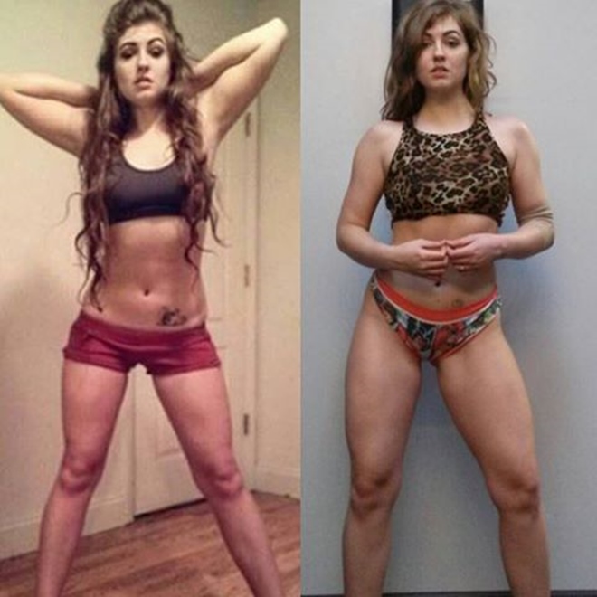 Màn biến hình ngoạn mục của những cô nàng cò hương trước và sau tăng cân - 15