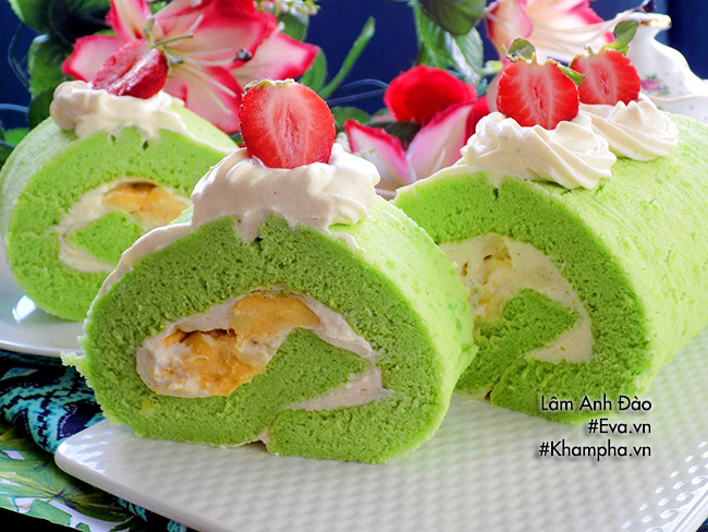 Bánh bông lan cuộn sầu riêng thơm ngon đến miếng cuối cùng - 10