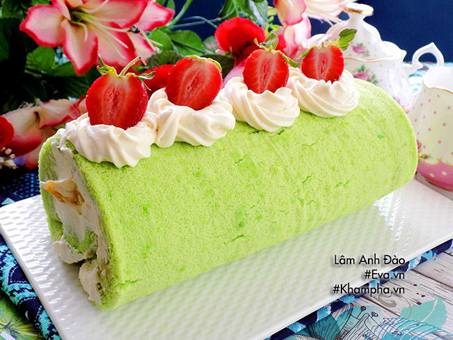 Bánh bông lan cuộn sầu riêng thơm ngon đến miếng cuối cùng - 9
