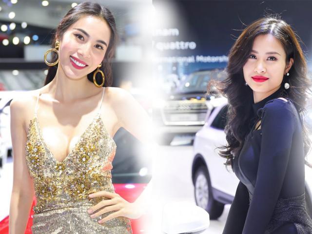 Thủy Tiên ăn mặc trễ nải, hội ngộ Đông Nhi tại sự kiện