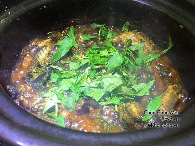 Cá kèo kho rau răm đậm đà trôi cơm