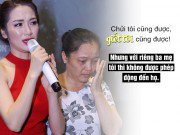 Làng sao - Mẹ của Hòa Minzy đã khóc khi bị miệt thị về chuyện tình cảm của con gái với Công Phượng