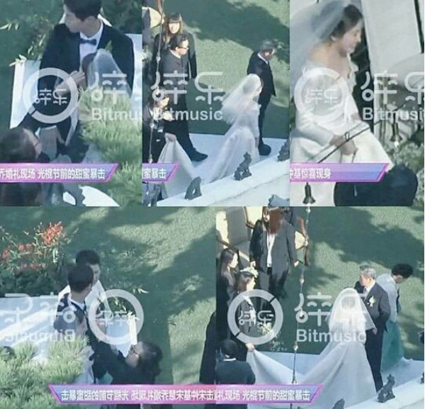 Những hình ảnh đầu tiên về 2 chiếc váy cưới cực hoành tráng của Song Hye Kyo! - 4