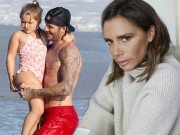 Làng sao - Hình ảnh Harper béo ú bị dân mạng chê xấu, vợ chồng Beckham "nổi trận lôi đình"